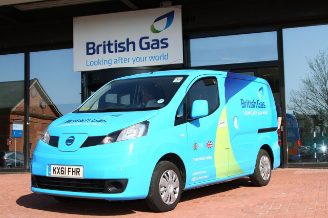 Nissan eNV200 British Gas