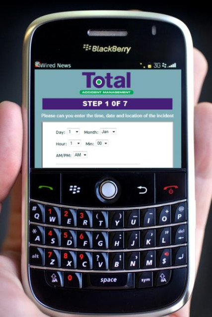 Total Accident Management  a new web-based app