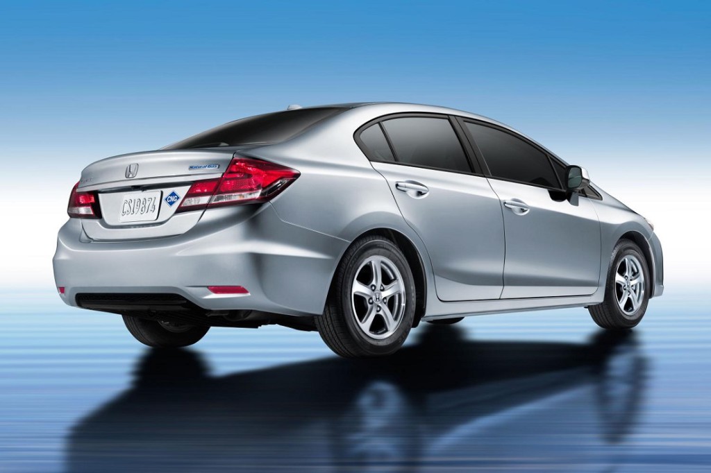 Honda civic hybrid fuel efficiency #6